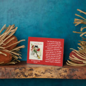 Gelukkig Nieuwjaar Sneeuwman Fotoplaat (Zijkant)