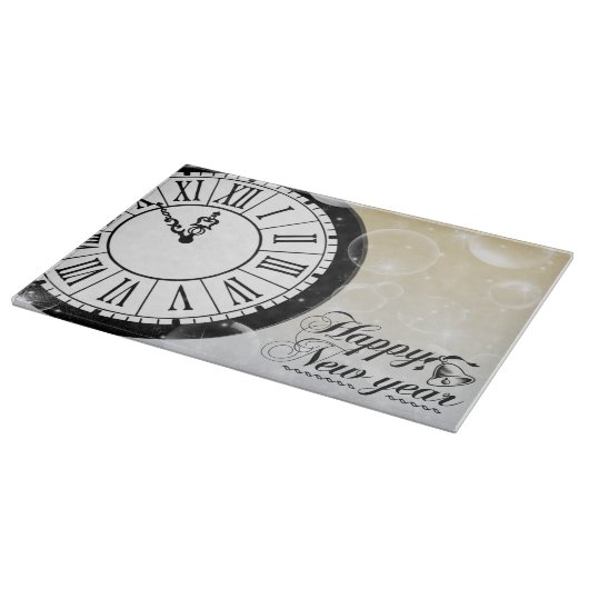 Gelukkig nieuwjaar snijplank (Hoek)