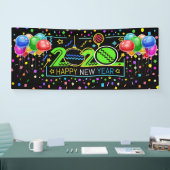 Gelukkig Nieuwjaar Spandoek (Beurs)