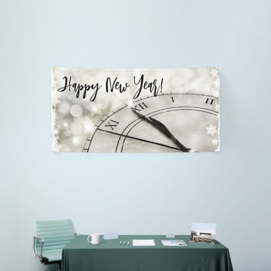 Gelukkig nieuwjaar spandoek (Beurs)