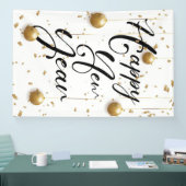 Gelukkig nieuwjaar spandoek (Beurs)