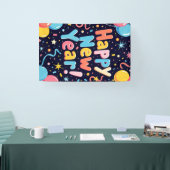 Gelukkig nieuwjaar spandoek (Beurs)