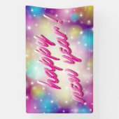 Gelukkig nieuwjaar spandoek (Verticaal)