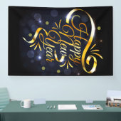 Gelukkig nieuwjaar spandoek (Beurs)