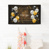 Gelukkig nieuwjaar spandoek (Insitu)