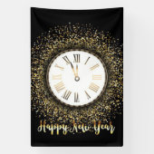 Gelukkig nieuwjaar spandoek (Verticaal)