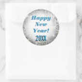 Gelukkig Nieuwjaar! Sprankelende koele Stickers (Tas)