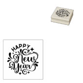 Gelukkig Nieuwjaar Stempel (Gestempeld)