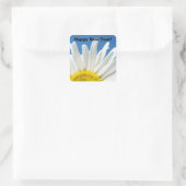 Gelukkig Nieuwjaar: stickers Blue Sky White Daisy (Tas)