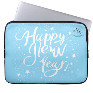 Gelukkig nieuwjaar" stijlvolle laptoptas laptop sleeve