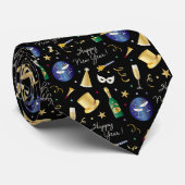 Gelukkig nieuwjaar stropdas (Opgerold)