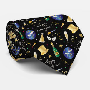 Gelukkig nieuwjaar stropdas