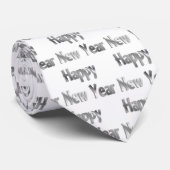gelukkig nieuwjaar stropdas (Opgerold)