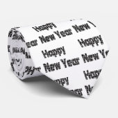 gelukkig nieuwjaar stropdas (Opgerold)