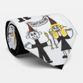 Gelukkig nieuwjaar stropdas (Opgerold)