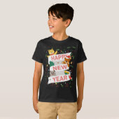 Gelukkig nieuwjaar t-shirt (Voorkant volledig)