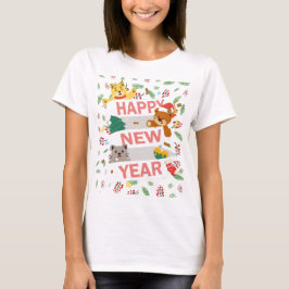 Gelukkig nieuwjaar t-shirt