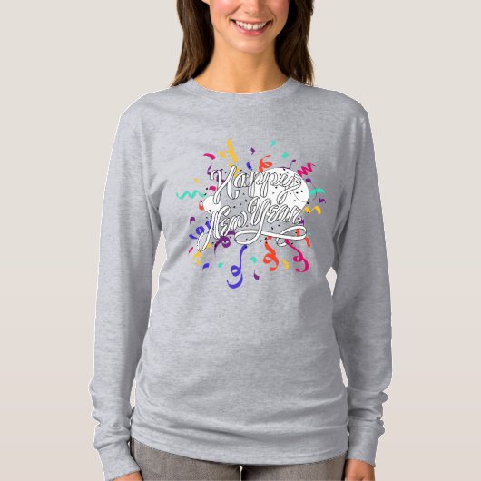 Gelukkig nieuwjaar t-shirt (Voorkant)