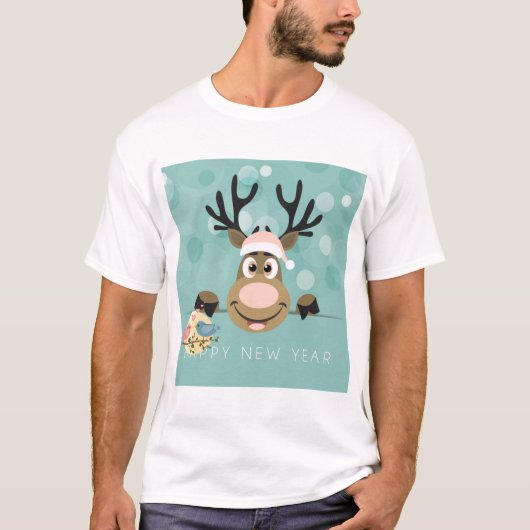 Gelukkig nieuwjaar t-shirt (Voorkant)