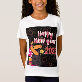 Gelukkig nieuwjaar T-shirt 2025