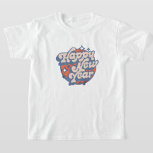 "Gelukkig Nieuwjaar" T-shirt - Feestelijk en leuk
