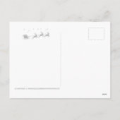 Gelukkig nieuwjaar. Teddy Bear. Feestdagenkaart (Achterkant)