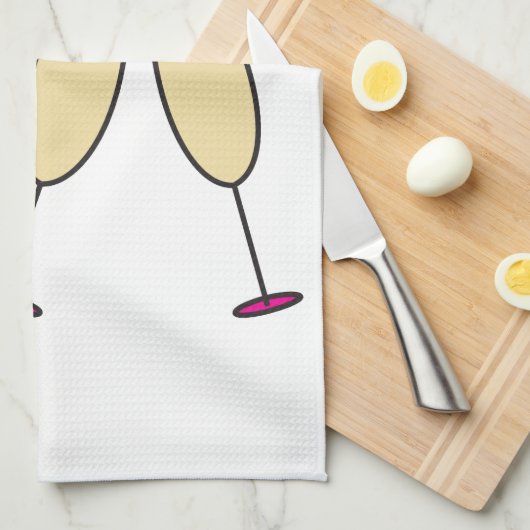 Gelukkig nieuwjaar theedoek (Quarter Fold)