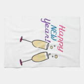 Gelukkig nieuwjaar theedoek (Horizontaal)