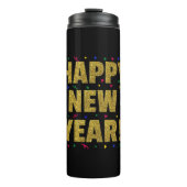 Gelukkig nieuwjaar thermosbeker (Voorkant)