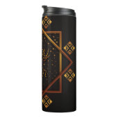 Gelukkig nieuwjaar thermosbeker (Geroteerd rechts)