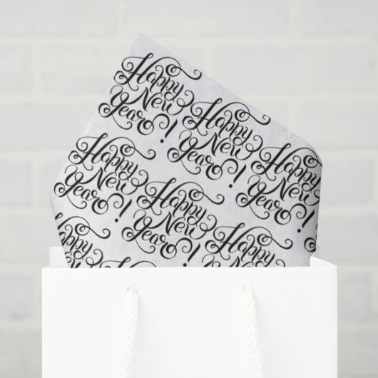 Gelukkig Nieuwjaar Tissuepapier (Cadeauzakje)