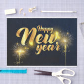 Gelukkig nieuwjaar tissuepapier (Craft)