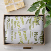 gelukkig nieuwjaar tissuepapier (Geschenk)