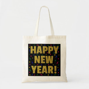Gelukkig nieuwjaar tote bag