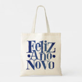 Gelukkig Nieuwjaar Tote Bag (Achterkant)