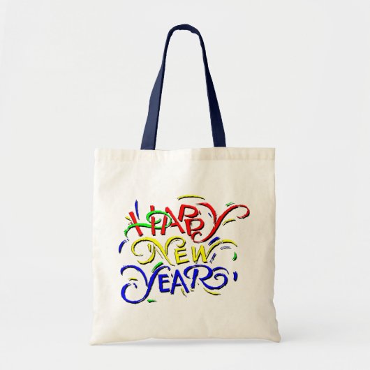 Gelukkig nieuwjaar tote bag (Voorkant)