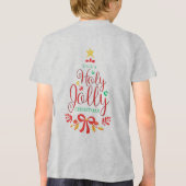 Gelukkig nieuwjaar Tri-Blend shirt (Achterkant)