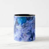 Gelukkig nieuwjaar tweekleurige koffiemok (Center)