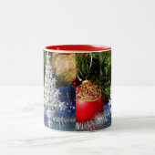 Gelukkig nieuwjaar tweekleurige koffiemok (Center)