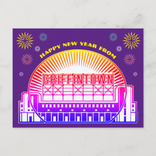 Gelukkig nieuwjaar uit het Briefkaart van Griffint