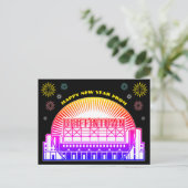 Gelukkig nieuwjaar uit het Briefkaart van Griffint (Staand voorkant)