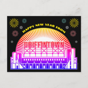 Gelukkig nieuwjaar uit het Briefkaart van Griffint