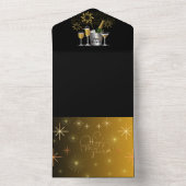 Gelukkig Nieuwjaar - Uitnodiging (Binnen)