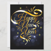 Gelukkig Nieuwjaar Vakantiekaart Feestdagenkaart (Voorkant)