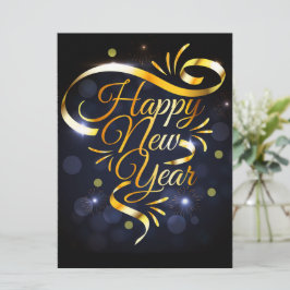 Gelukkig Nieuwjaar Vakantiekaart Feestdagenkaart