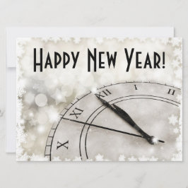 Gelukkig Nieuwjaar Vakantiekaart Feestdagenkaart