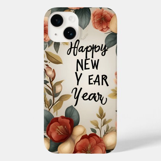 Gelukkig nieuwjaar van Apple iPhone 14! Case-Mate iPhone Case (Achterkant)