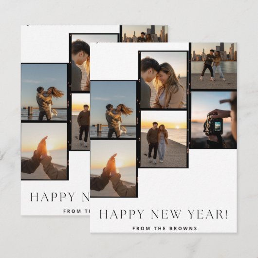 Gelukkig nieuwjaar van de Browns Kaart Notitiekaartje (Voorkant / Achterkant)