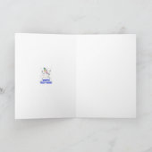 Gelukkig Nieuwjaar van de feestdag Feestdagen Kaart (Binnen)