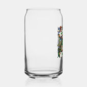 Gelukkig Nieuwjaar Verander de datum Funny Animal  Blikvorm Glas (Rechts)